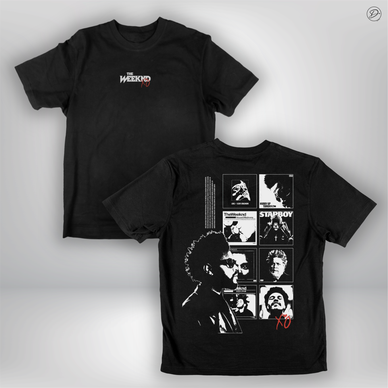 Camiseta "The Weeknd Album´s" - The Weeknd