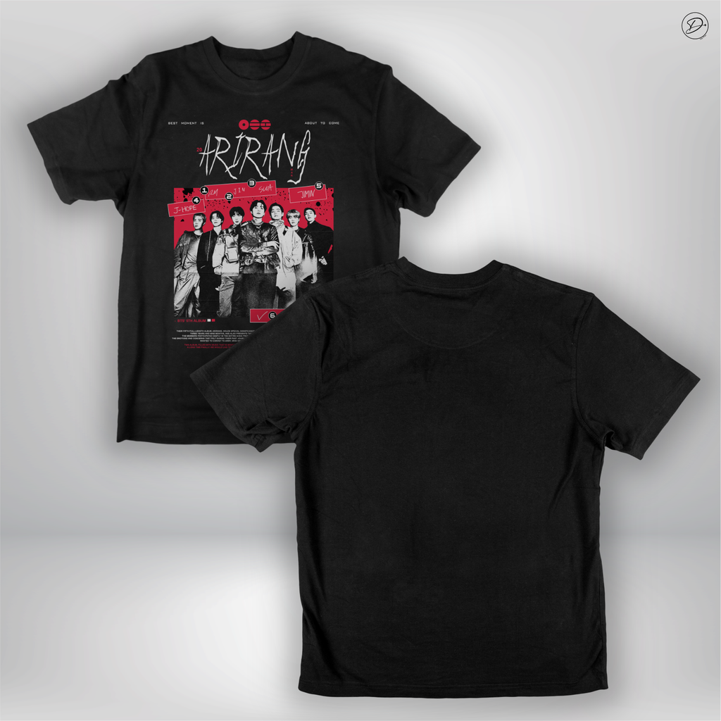 Camiseta "ARIRANG" - BTS 2026