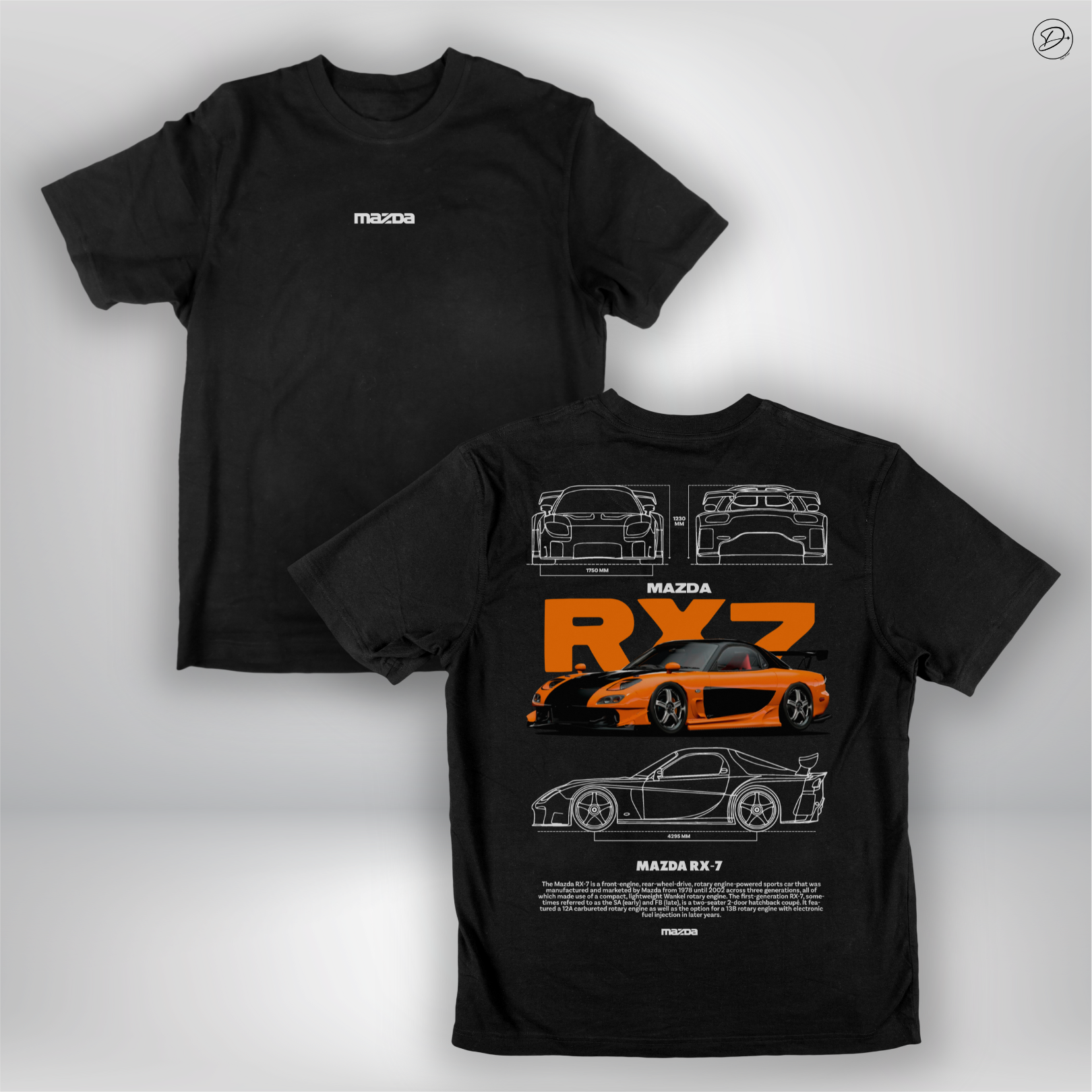 Camiseta "Mazda RX-7"