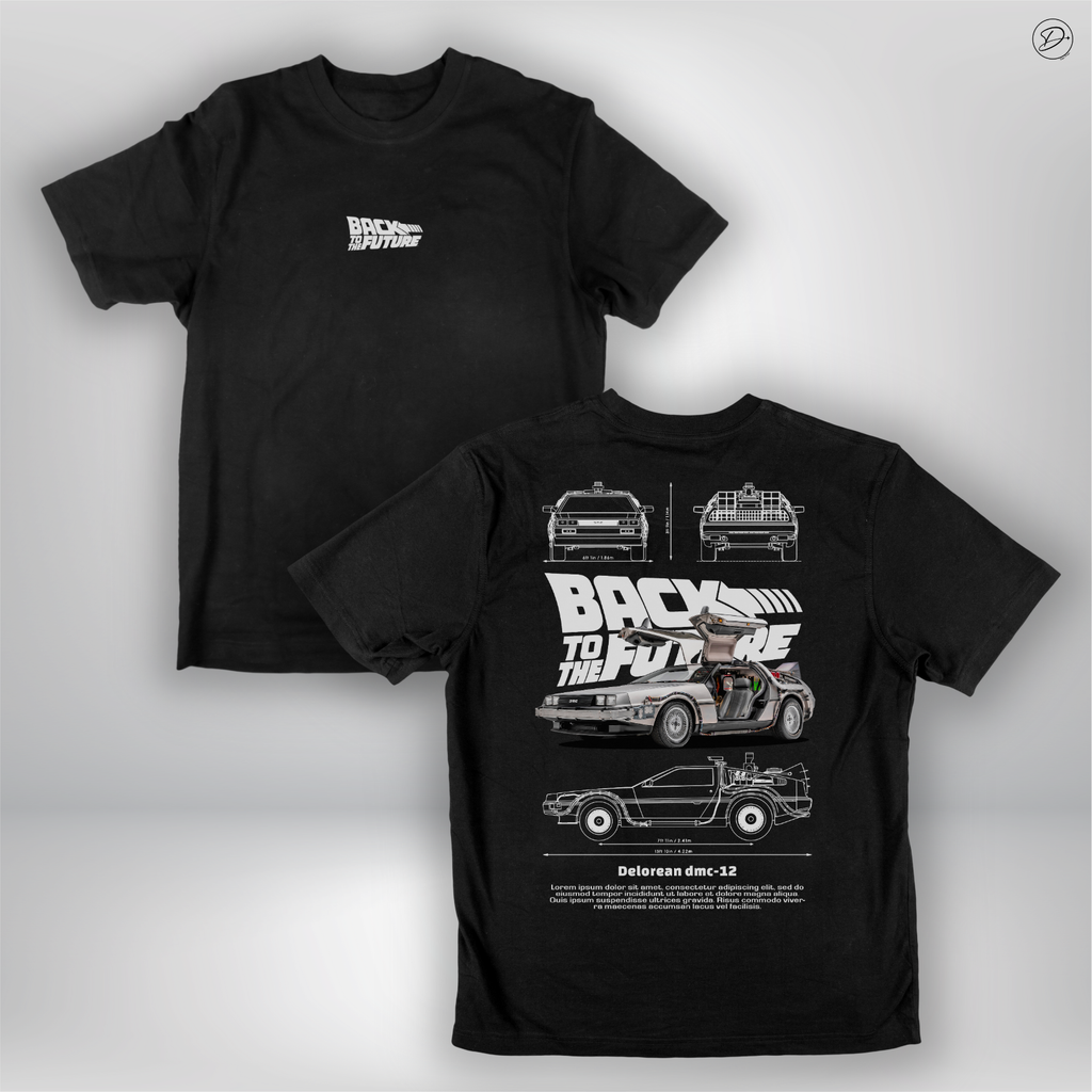 Camiseta "Deluxo - Back to the Future"