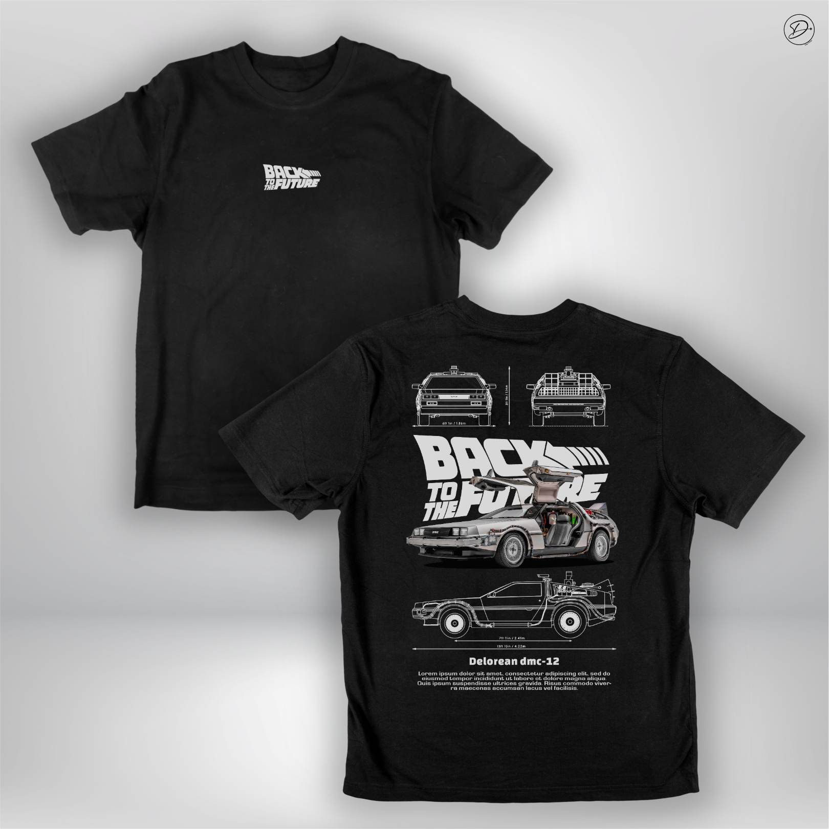 Camiseta "Deluxo - Back to the Future"