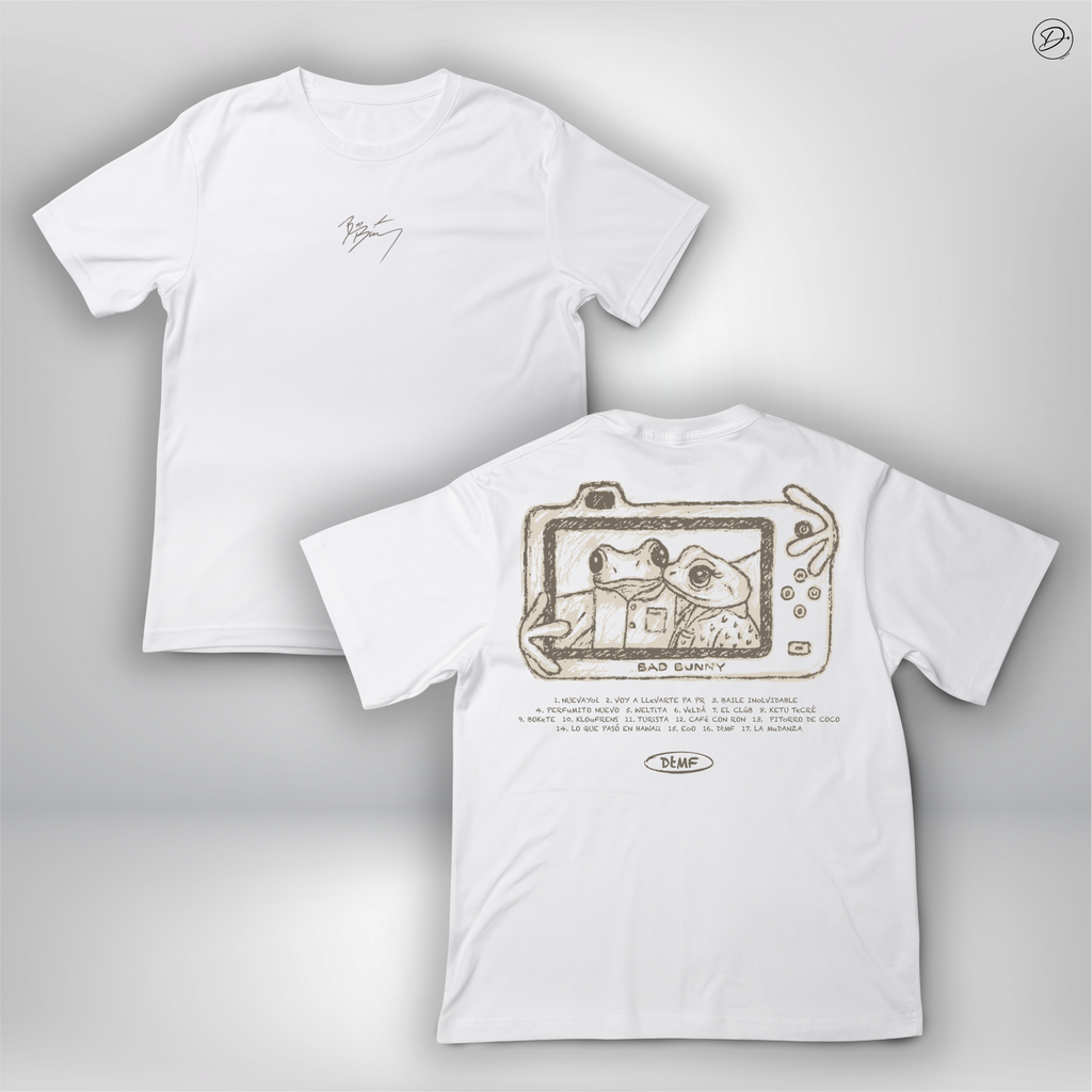 Camiseta "DTMF Sapo Concho" - Bad Bunny