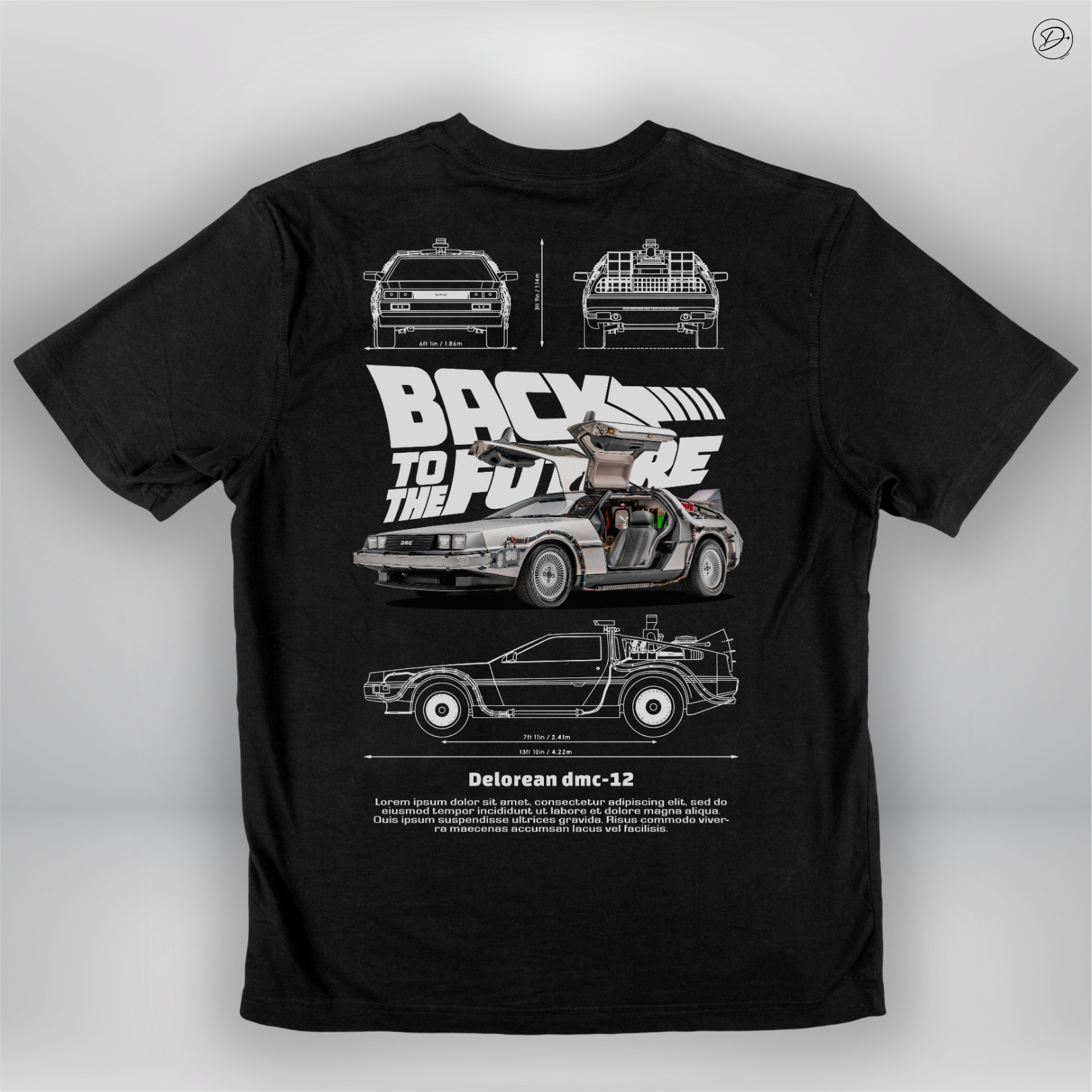 Camiseta "Deluxo - Back to the Future"