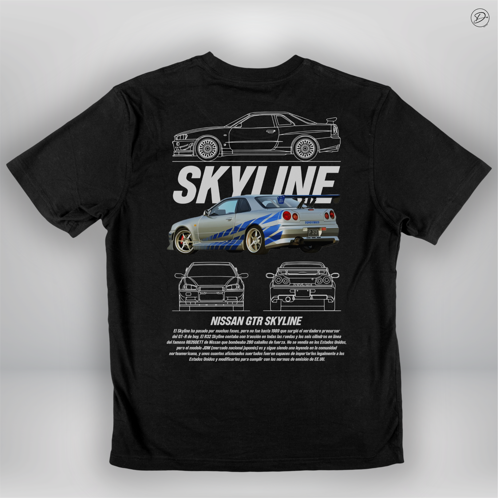 Camiseta "Nissan Skyline"
